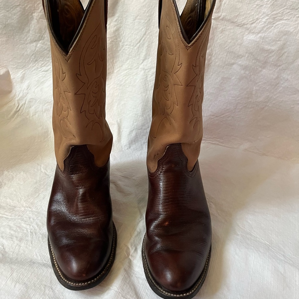 Lady Abilene Leather Western Boots View 5